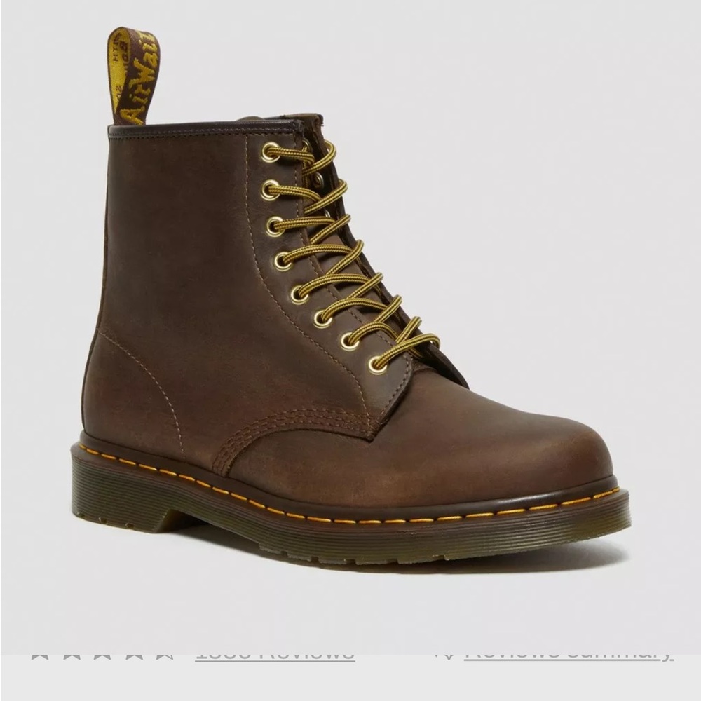 Dr. Martens Brown Leather Boots